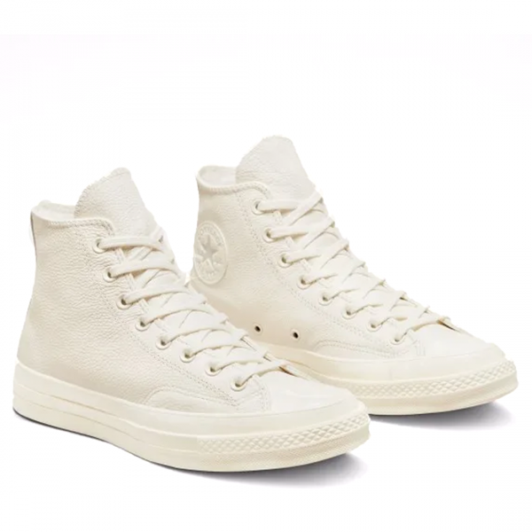 Chuck 70 Leather White High A00731C
