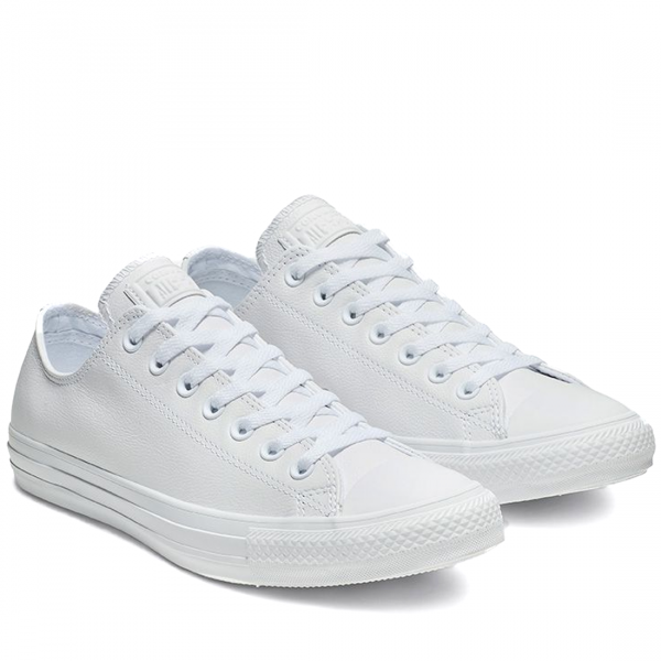 Chuck Taylor All Star Mono White Leather Low 136823C