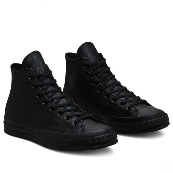 Chuck 70 High Black Leather A00732C