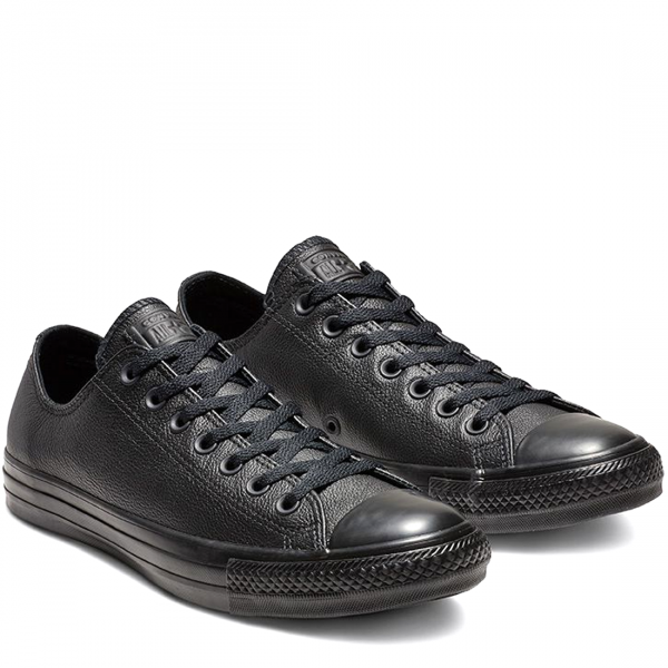 Chuck Taylor All Star Mono Black Leather Low 135253C