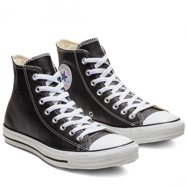 Chuck Taylor All Star High Leather Black 132170C