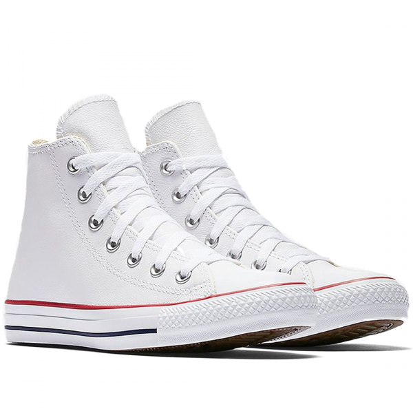 Chuck Taylor All Star High Leather White 132169C